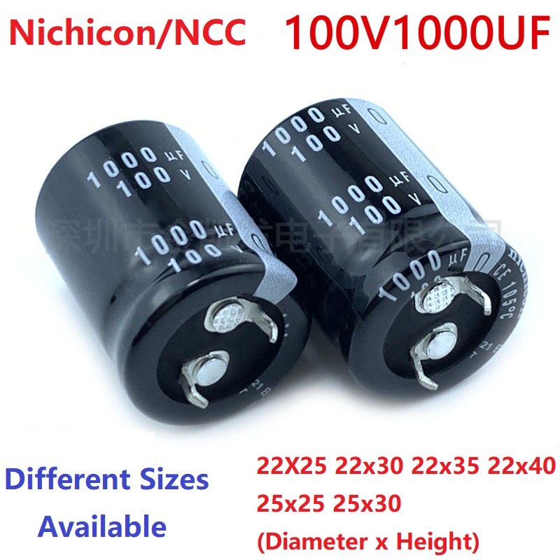 2 / Ϻ Nichicon/NCC 1000 ũ 100V 100V1000..